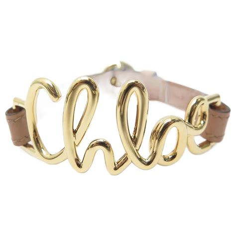 chloe bracelet golden